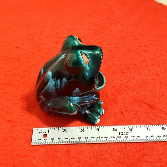 Vintage Porcelain Ceramic FROG 1of 1 - Ultra Clean & Unique - Hand Made AA+ - Picture 4 of 7
